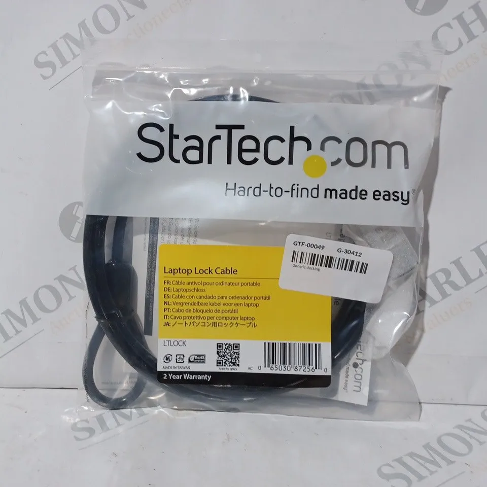 STARTECH LAPTOP LOCK CABLE