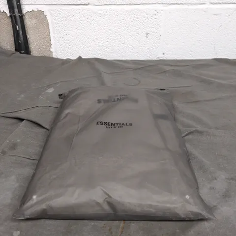 ESSENTIALS FEAR OF GOD DARK OATMEL SWEATPANTS MEDIUM BAGGED