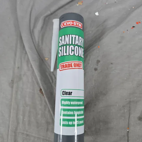 EVO-STIK SANITARY SILICONE – CLEAR TUBE