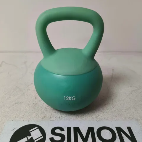 KETTLEBELL 12KG - GREEN