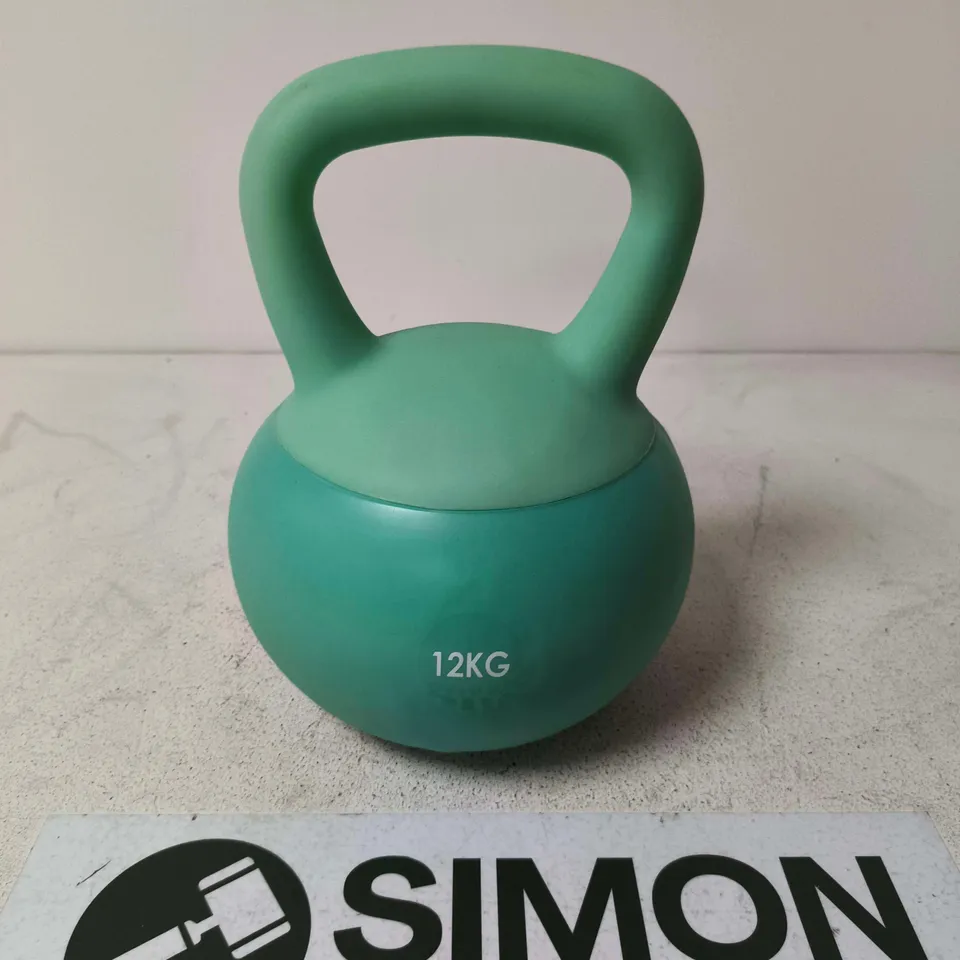 KETTLEBELL 12KG - GREEN