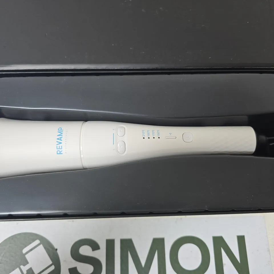 BOXED REVAMP PROGLOSS HOLLYWOOD CURL AUTOMATIC ROTATING HAIR CURLER