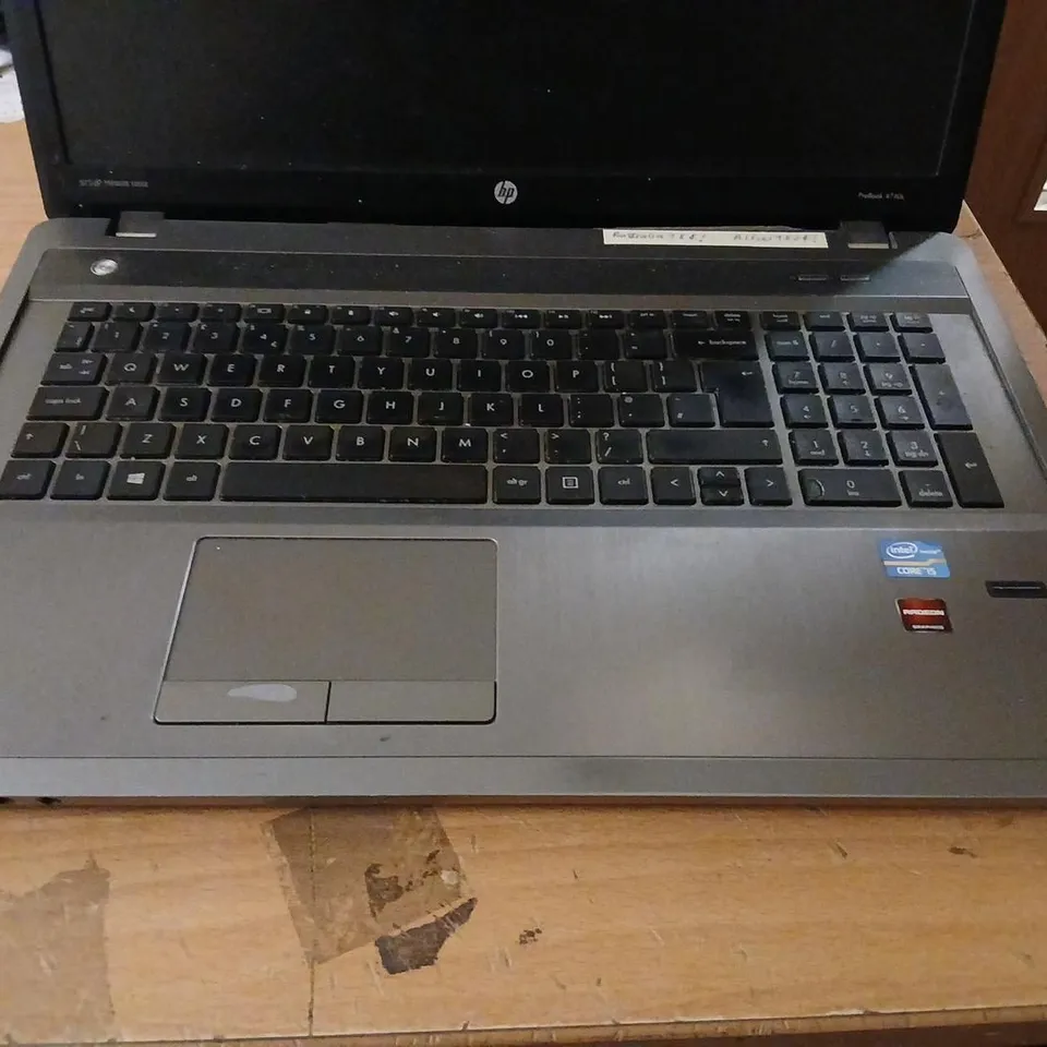 HP LAPTOP WITH INTEL CORE I5 PROCESSOR