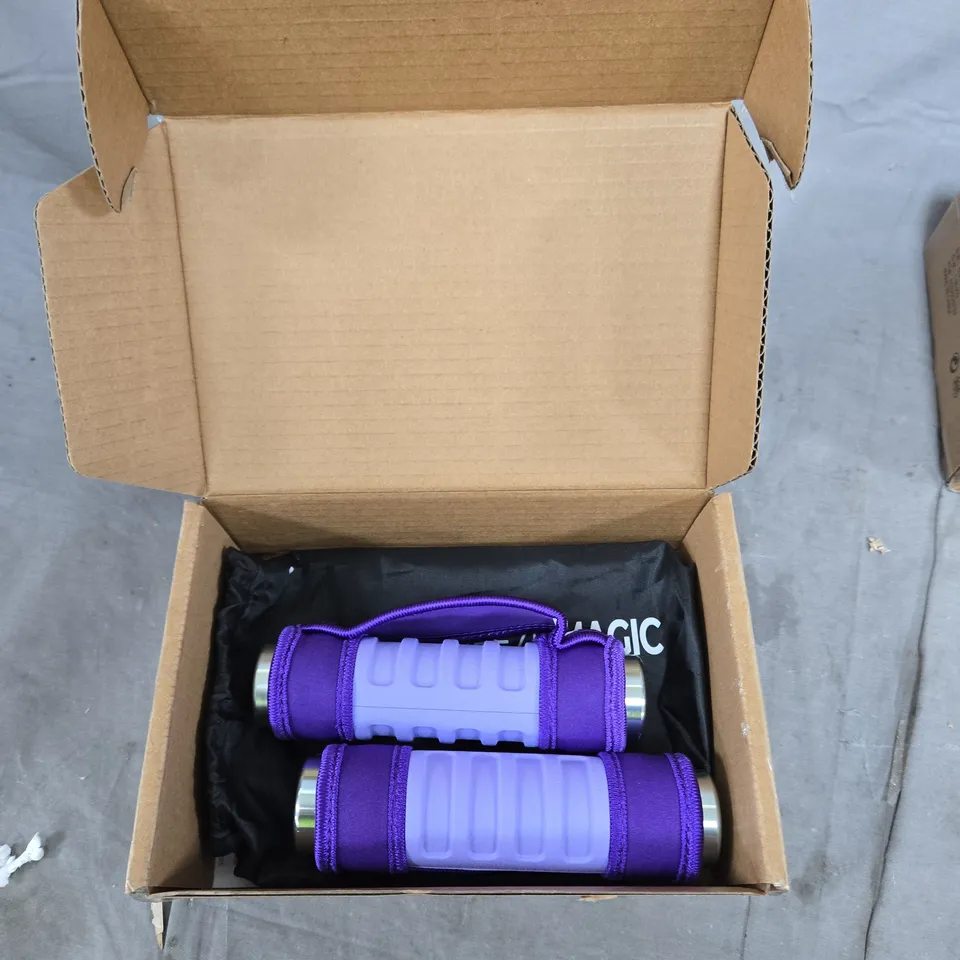 SQUEEZE MAGIC HAND GRIP STRENGTH TRAINER – PURPLE (PAIR)