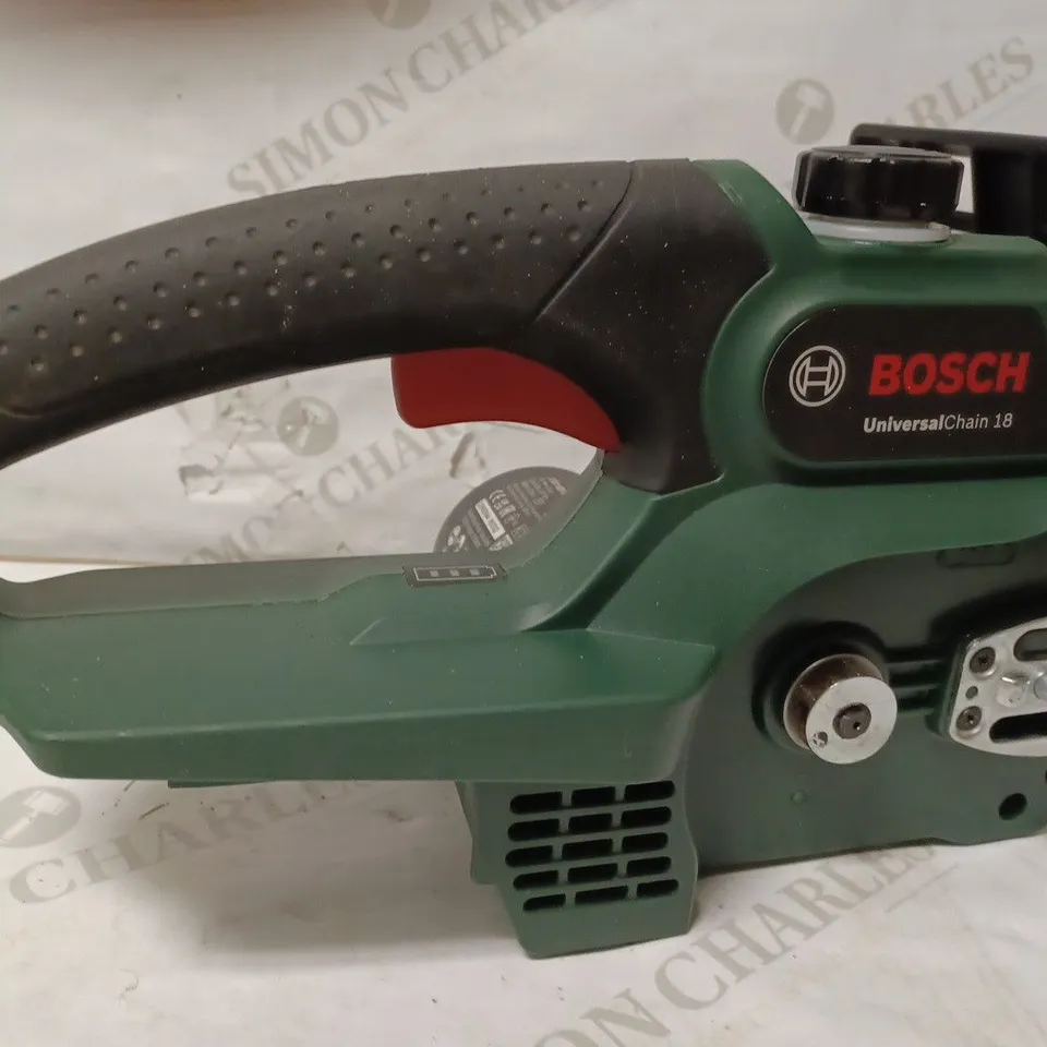 BOSCH UNIVERSALCHAIN 18 CORDLESS CHAINSAW