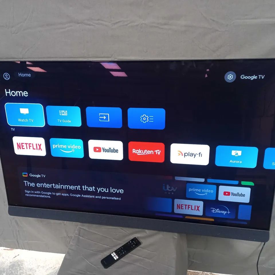 PHILIPS 55OLED908 55 INCH OLED 4K ULTRA HD HDR AMBILIGHT SMART TV WITH STAND AND REMOTE