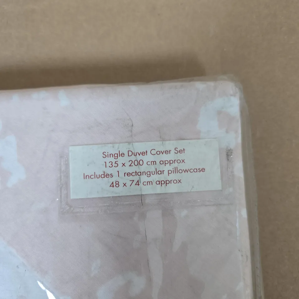 SAMANTHA FAIERS HOME SINGLE DUVET COVER SET – PINK FLORAL