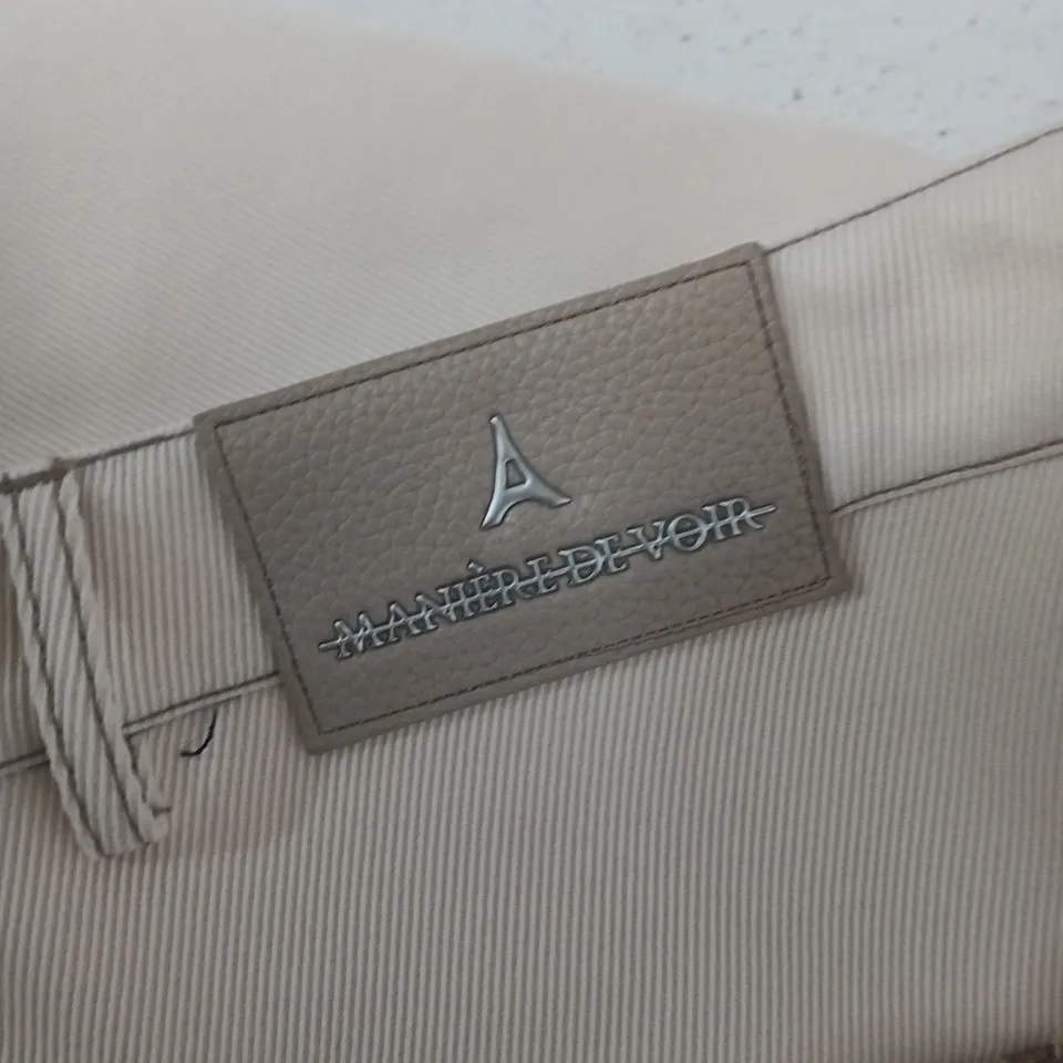 MANIÈRE DE VOIR BEIGE TROUSERS – SIZE 32 