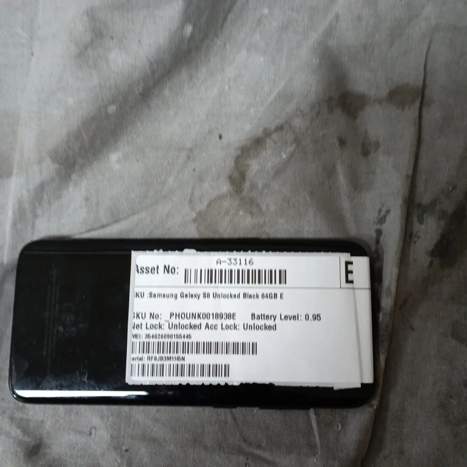 SAMSUNG GALAXY S8 UNLOCKED SMARTPHONE – BLACK, 64GB