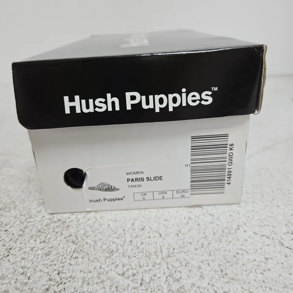 HUSH PUPPIES PARIS SLIDE – WOMEN'S SANDALS, UK 6 (EU 39, US 8)
