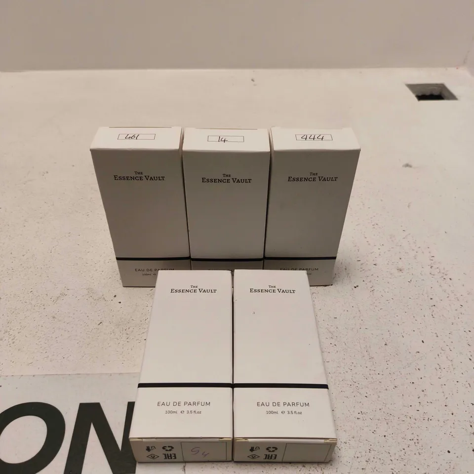 APPROXIMATELY 10 ASSORTED ESSENCE VAULT EAU DE PARFUM BOTTLES