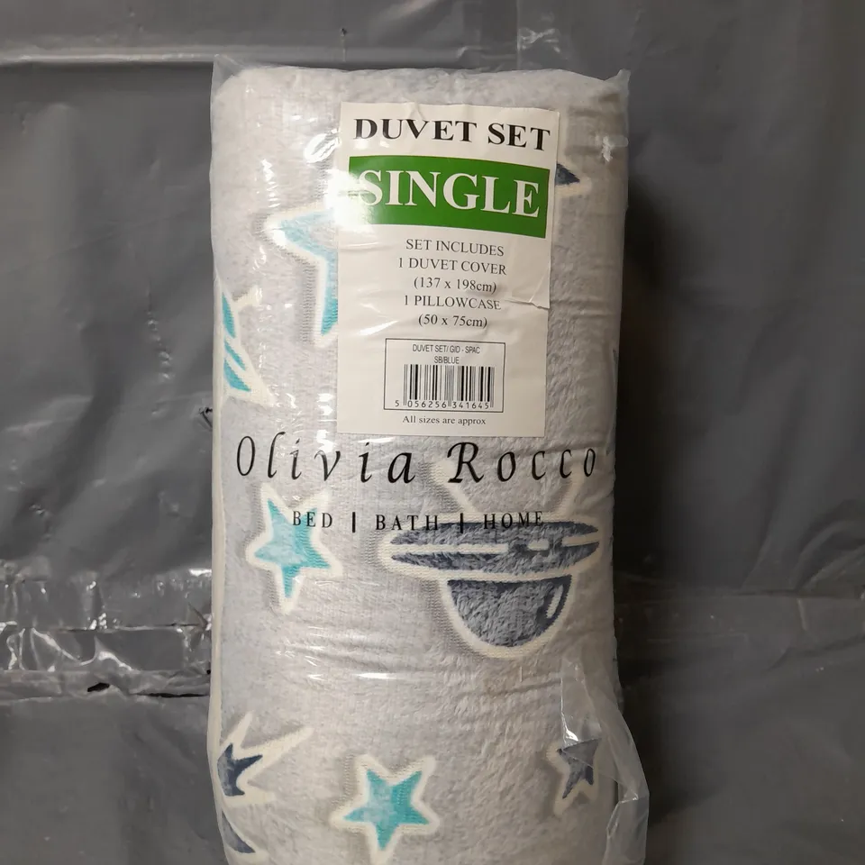 OLIVIA ROCCO DUVET SET SINGLE 