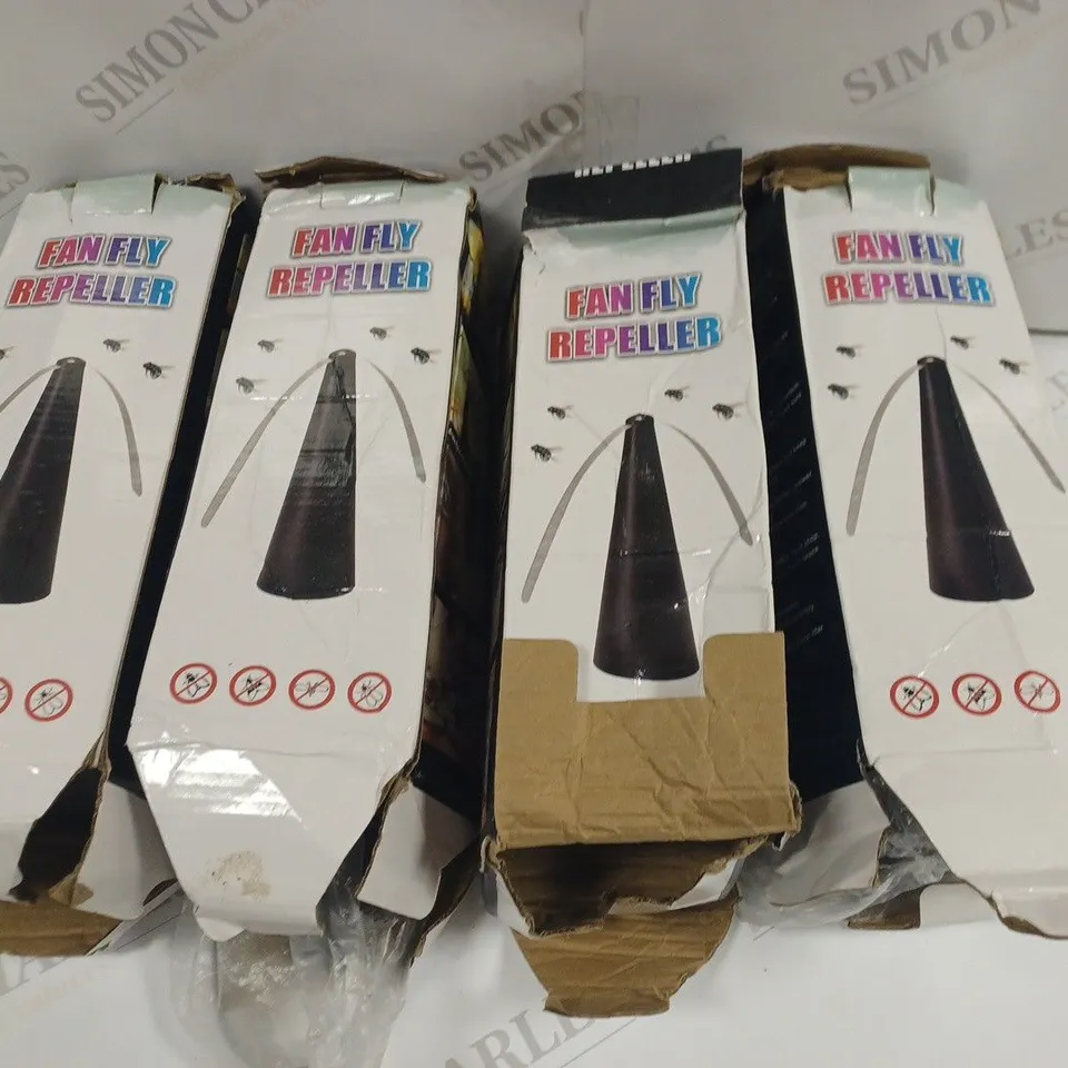 LOT OF 10 ASSORTED TECH ITEMS TO INCLUDE LG DVD RECORDER, TESLA MOBILE CONNECTOR ADAPTER AND FAN FLY REPELLER