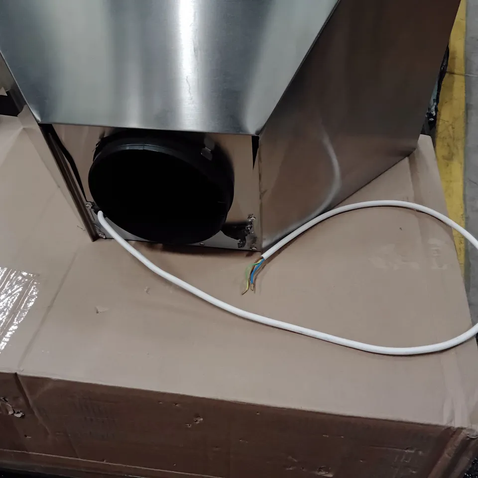 COMMERCIAL KITCHEN EXTRACTOR HOOD WITH TWIN FILTERS (KD61XE3) (STAINLESS STEEL) - UNBOXED