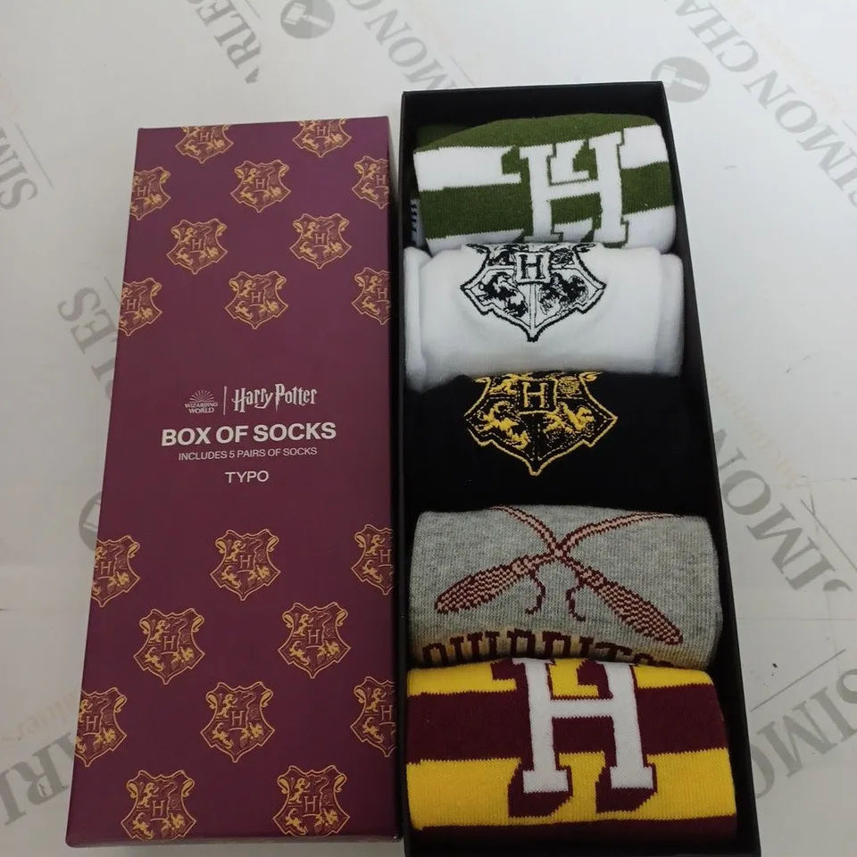 HARRY POTTER 5 PACK OF SOCKS