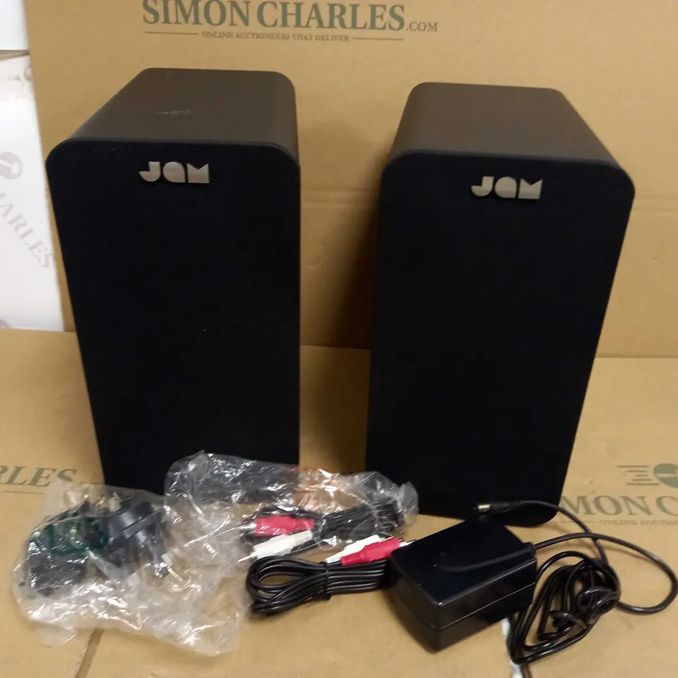JAM BLUETOOTH BOOKSHELF SPEAKERS
