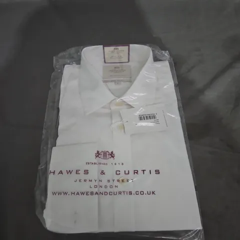 HAWES & CURTIS WHITE DRESS SHIRT – SIZE UNSPECIFIED