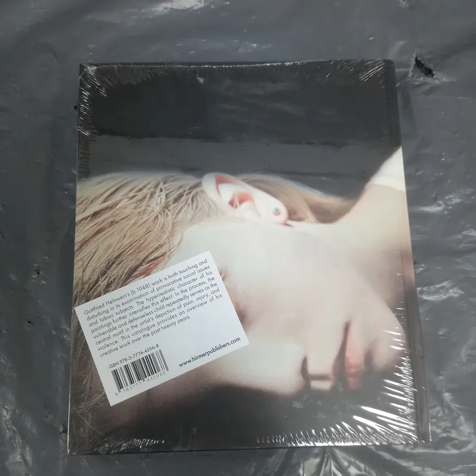 SEALED GOTTFRIED HELNWEIN ENGLISH EDITION ART BOOK