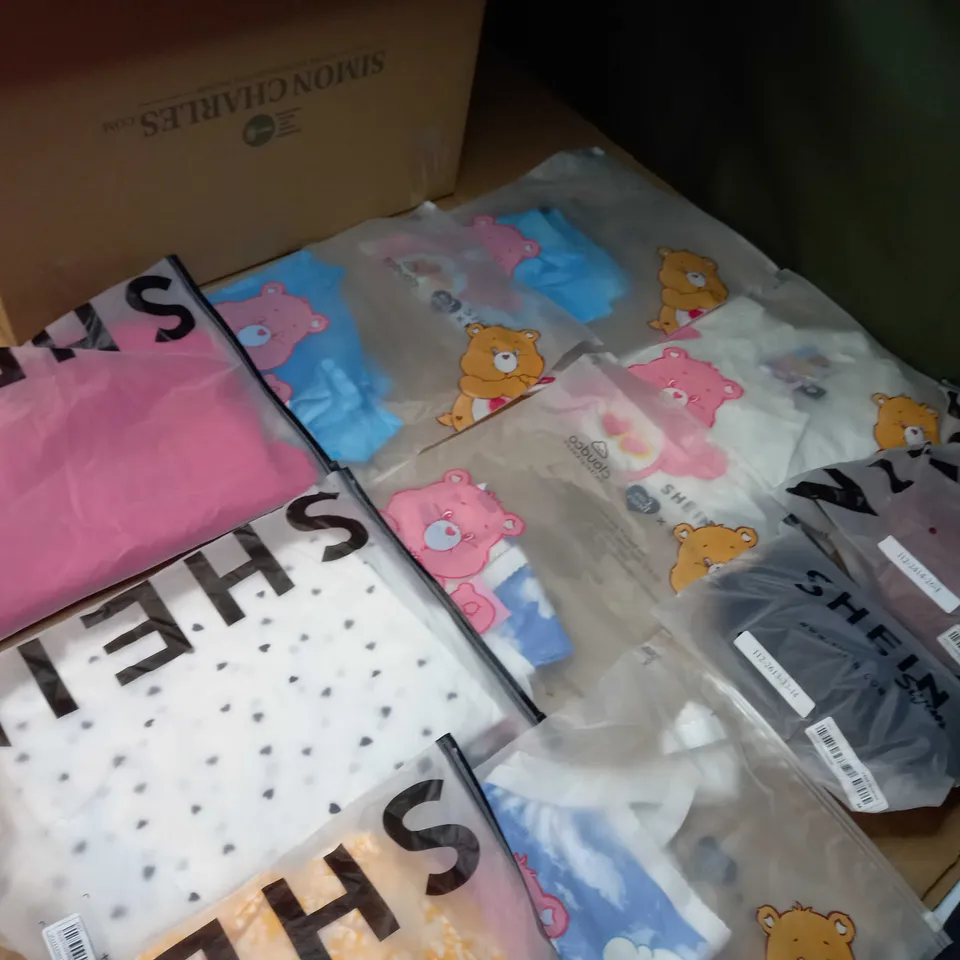 LOT OF APPROX 15 ASSORTED BAGGED SHEIN PRODUCTS