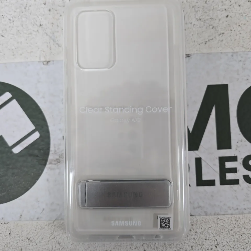 SAMSUNG GALAXY A72 CLEAR STANDING COVER