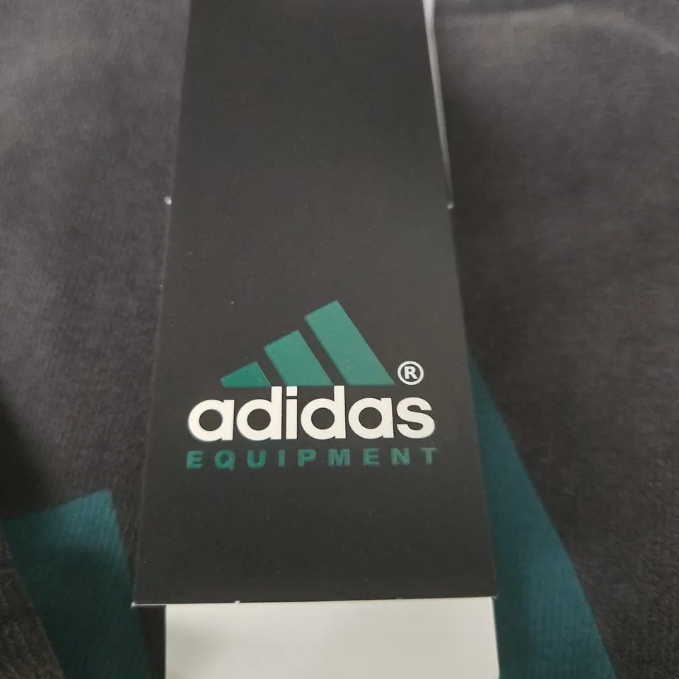ADIDAS EQUIPMENT T SHIRT – DARK GREY, UK XL (VERIFY MODEL)