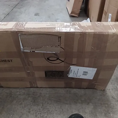 BOXED HAYES 5 DRAWER NARROW CHEST (1 BOX)