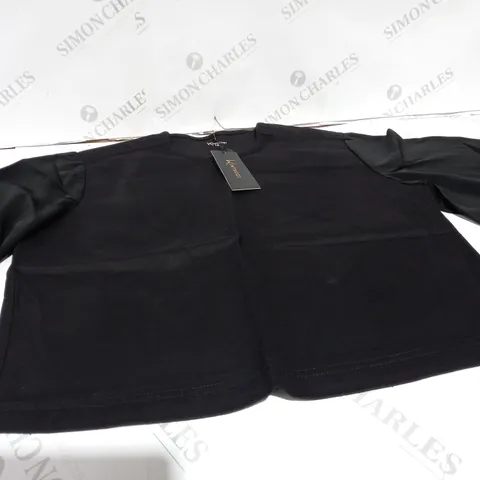 BOX OF 10 KINTSUGI BLACK CROPPED TOPS SIZE - 16