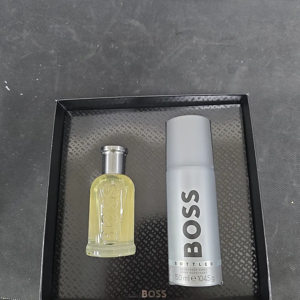 HUGO BOSS BOSS BOTTLED GIFT SET – FRAGRANCE BOTTLE AND DEODORANT SPRAY (150ML)