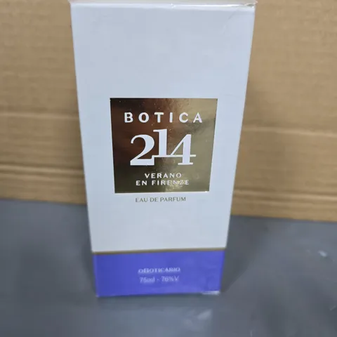 BOXED BOTICA 214 VERANO EN FIRENZE EAU DE PARFUM 75ML