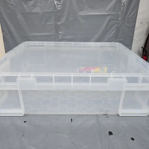 REALLY USEFUL BOX 70L CLEAR STORAGE BOX