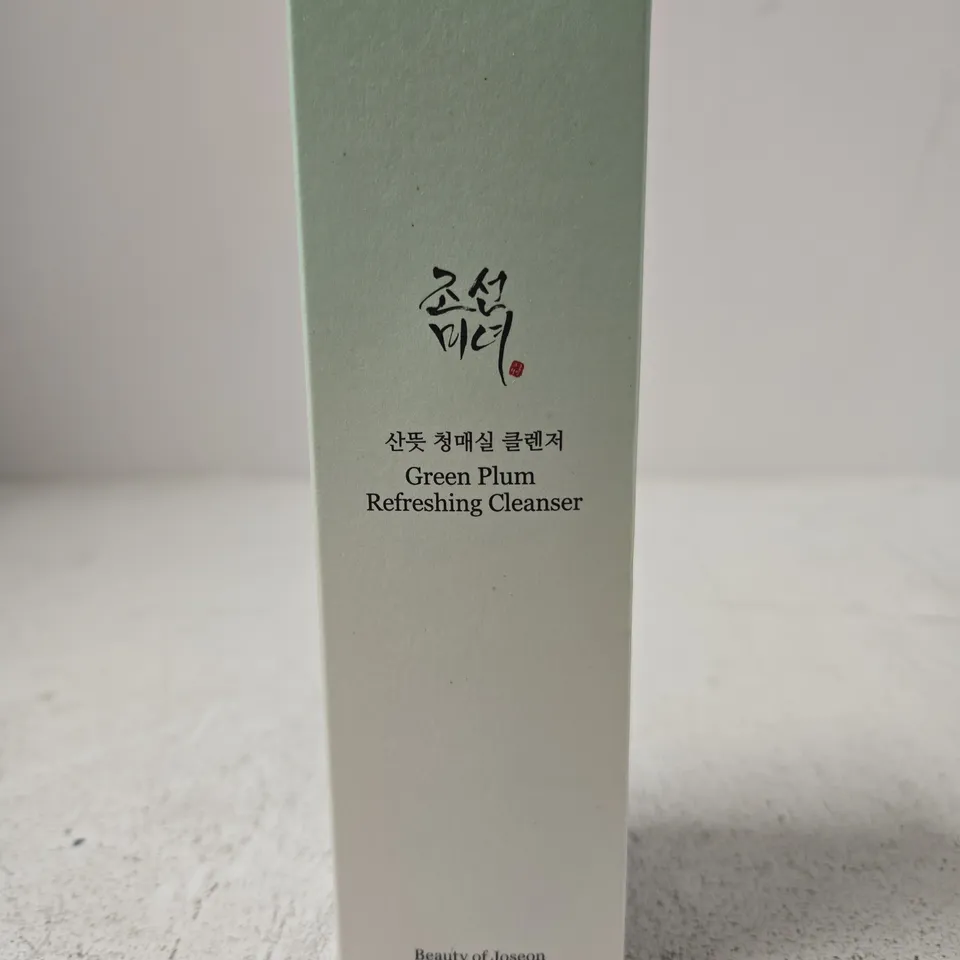 BEAUTY OF JOSEON GREEN PLUM REFRESHING CLEANSER