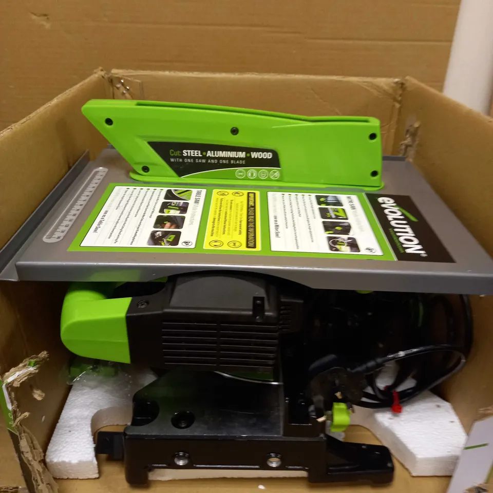 EVOLUTION MULTIPURPOSE MITRE/TABLE SAW