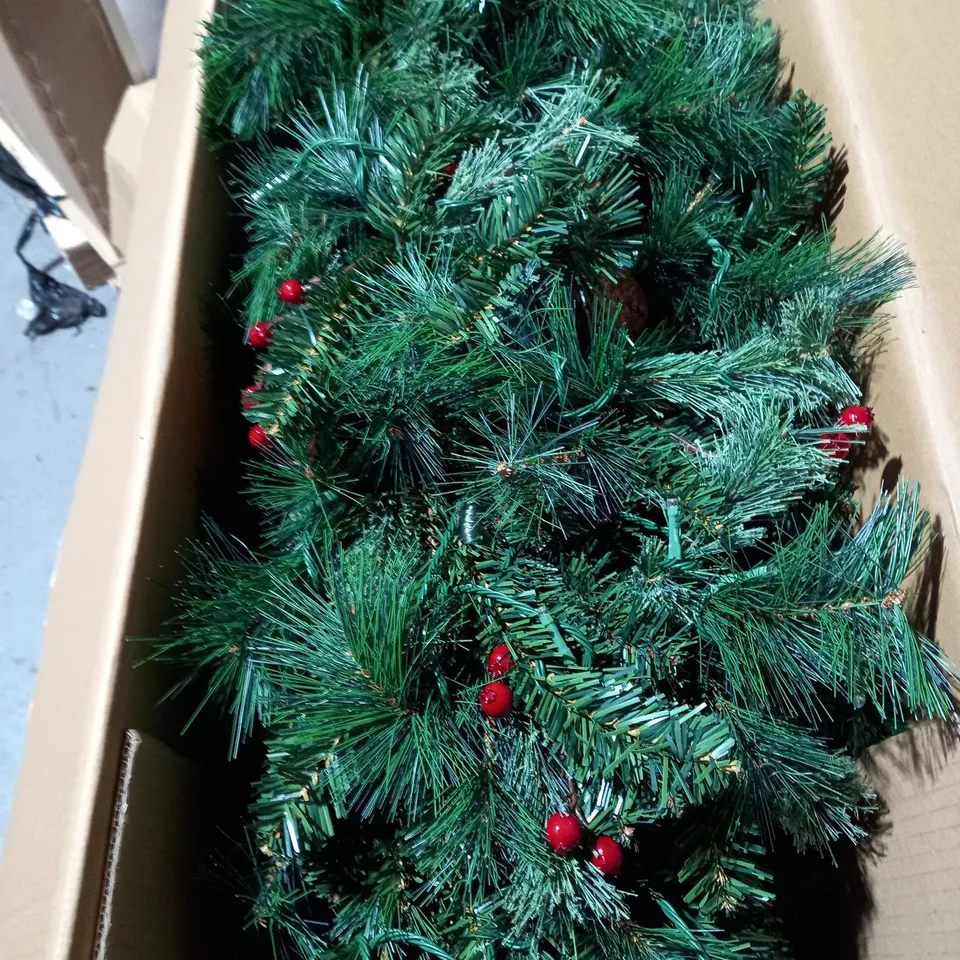 BOXED 7FT BROOKFIELD PRE-LIT PINE CHRISTMAS TREE - COLLECTION ONLY RRP £259.99