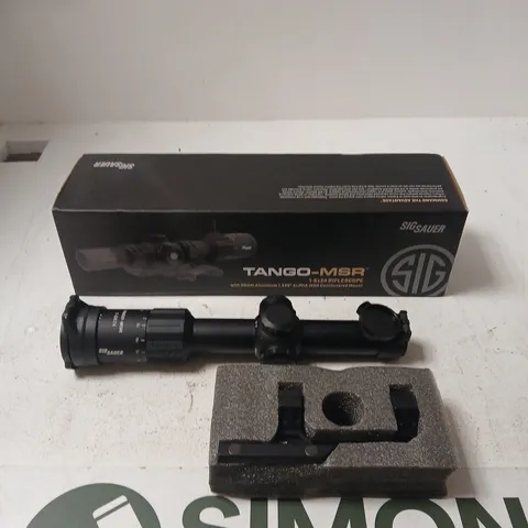 BOXED SIG SAUER TANGO-MSR 1-6X24 RIFLESCOPE