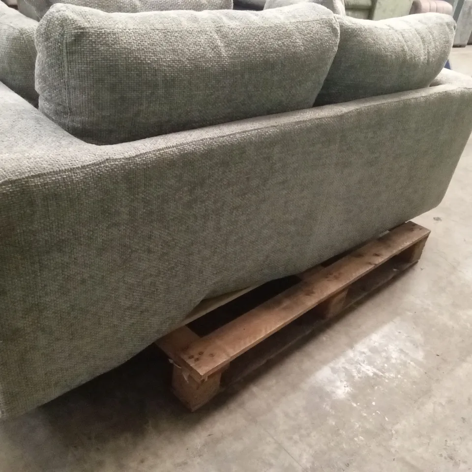 AVENA 3 SEATER FABRIC SOFA - GREY RRP £899