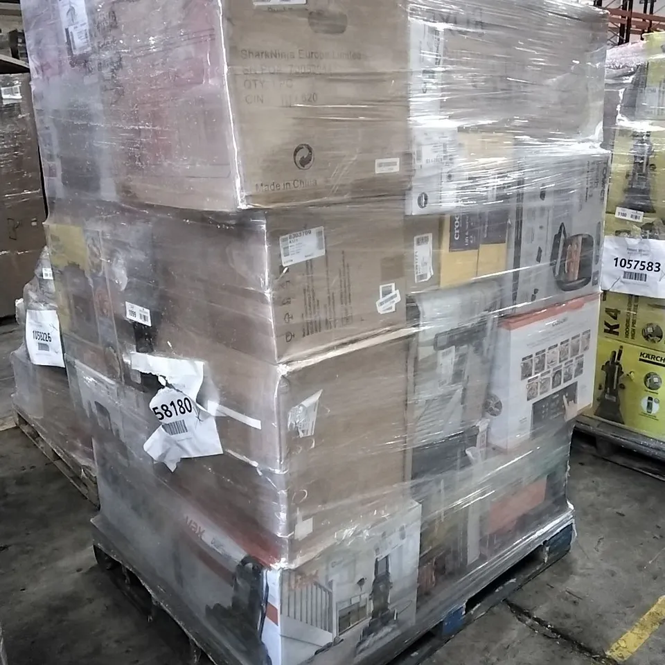 PALLET OF APPROXIMATELY 36 UNPROCESSED RAW RETURN HOUSEHOLD AND ELECTRICAL GOODS TO INCLUDE;