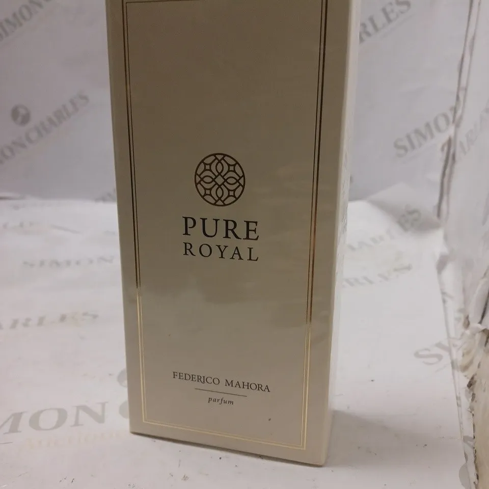 BOXED AND SEALED FEDERICO MAHORA PURE ROYAL PARFUM 50ML