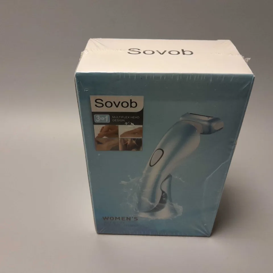 BOXED AND SEALED SOVOB WOMENS WET & DRY ELECTRIC SHAVER