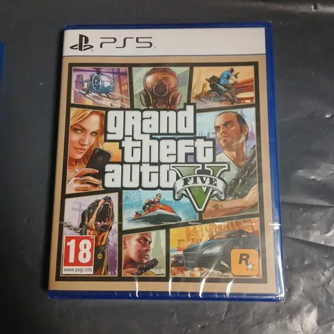 GRAND THEFT AUTO V (PS5) – PLAYSTATION 5 GAME, SEALED
