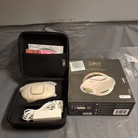 BOXED SILK'N INFINITY FAST PERMANENT HAIR REDUCTION DEVICE IN BEIGE