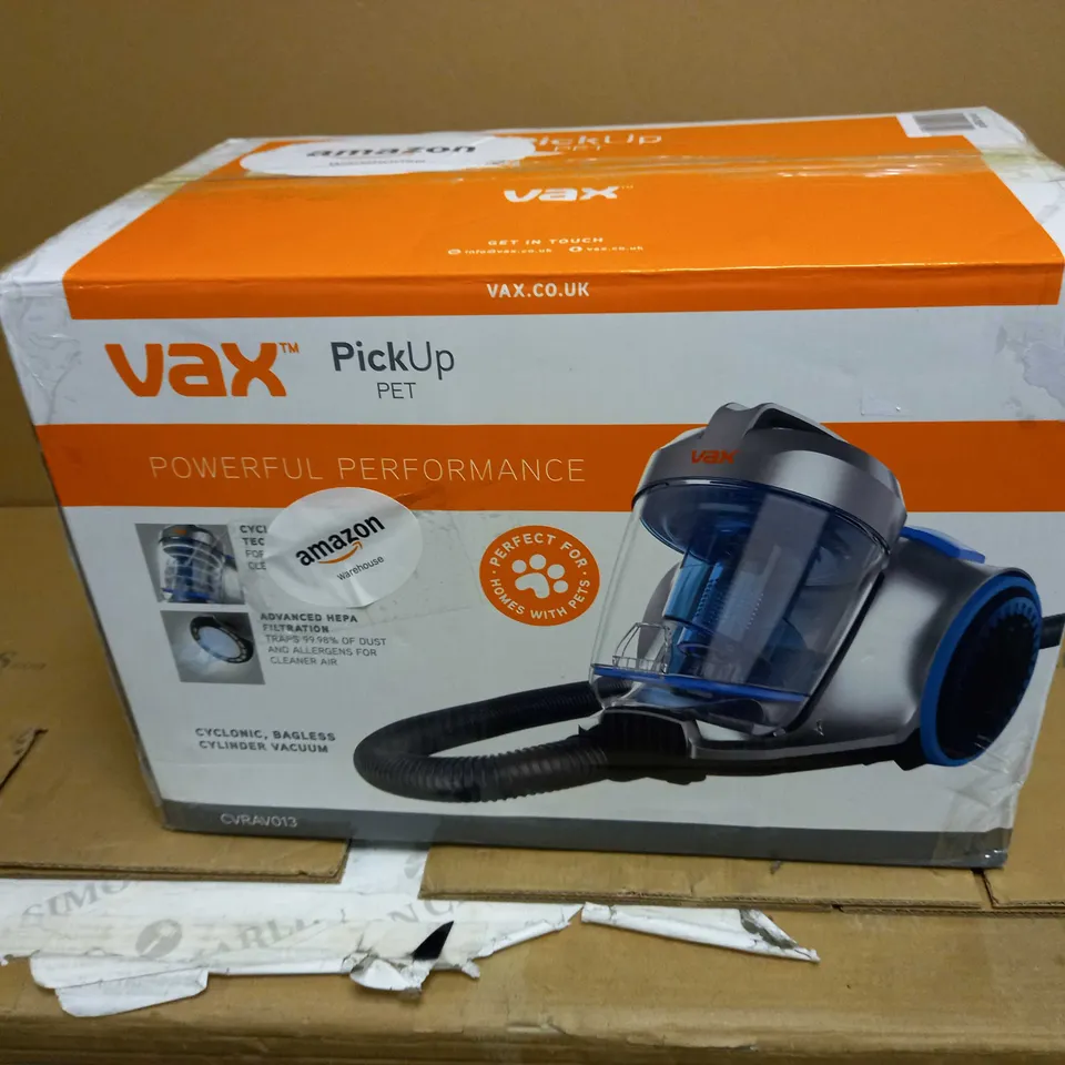 VAX PICK UP PET CYLINDER VACUUM CLEANER