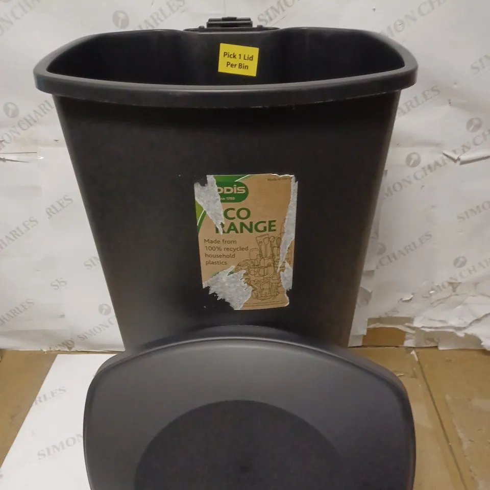 ADDIS 50L ECO PEDAL BIN RRP £19.99