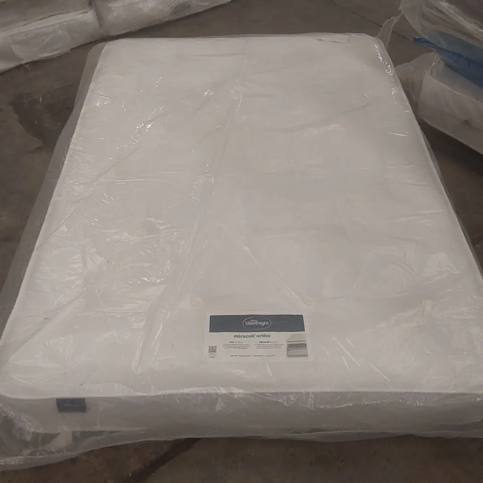 QUALITY BAGGED SILENTNIGHT MIRACOIL ORTHO DOUBLE MATTRESS