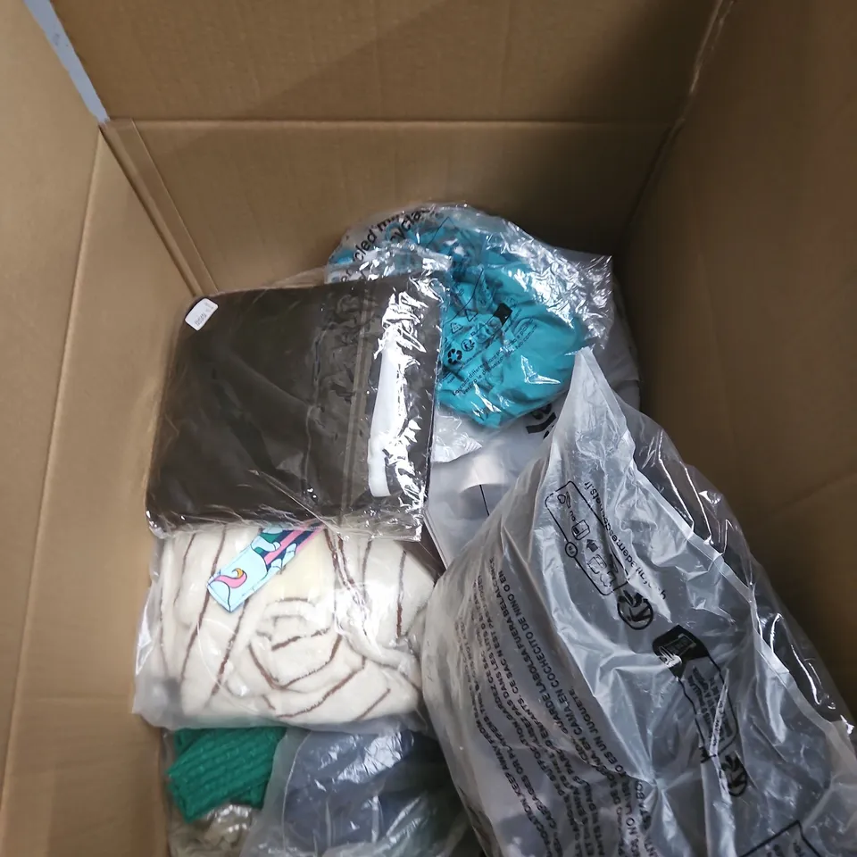 APPROXIMATELY 25 ASSORTED CLOTHING AND FASHION PRODUCTS IN VARIOUS STYLES AND SIZES - COLLECTION ONLY