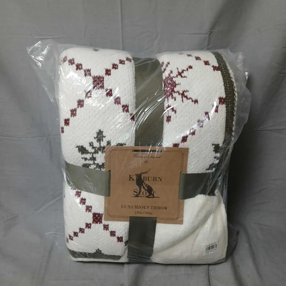 KILBURN & SLOTT LUXURIOUS THROW - 130X170 CM