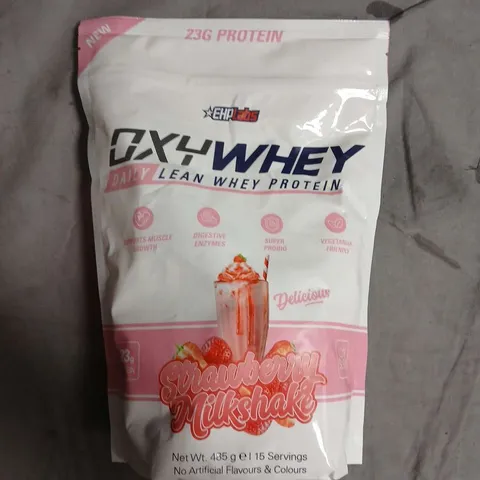 SEALED EHPLABS OXYWHEY LEAN WHEY PROTEIN - STRAWBERRY MILKSHAKE - 485G