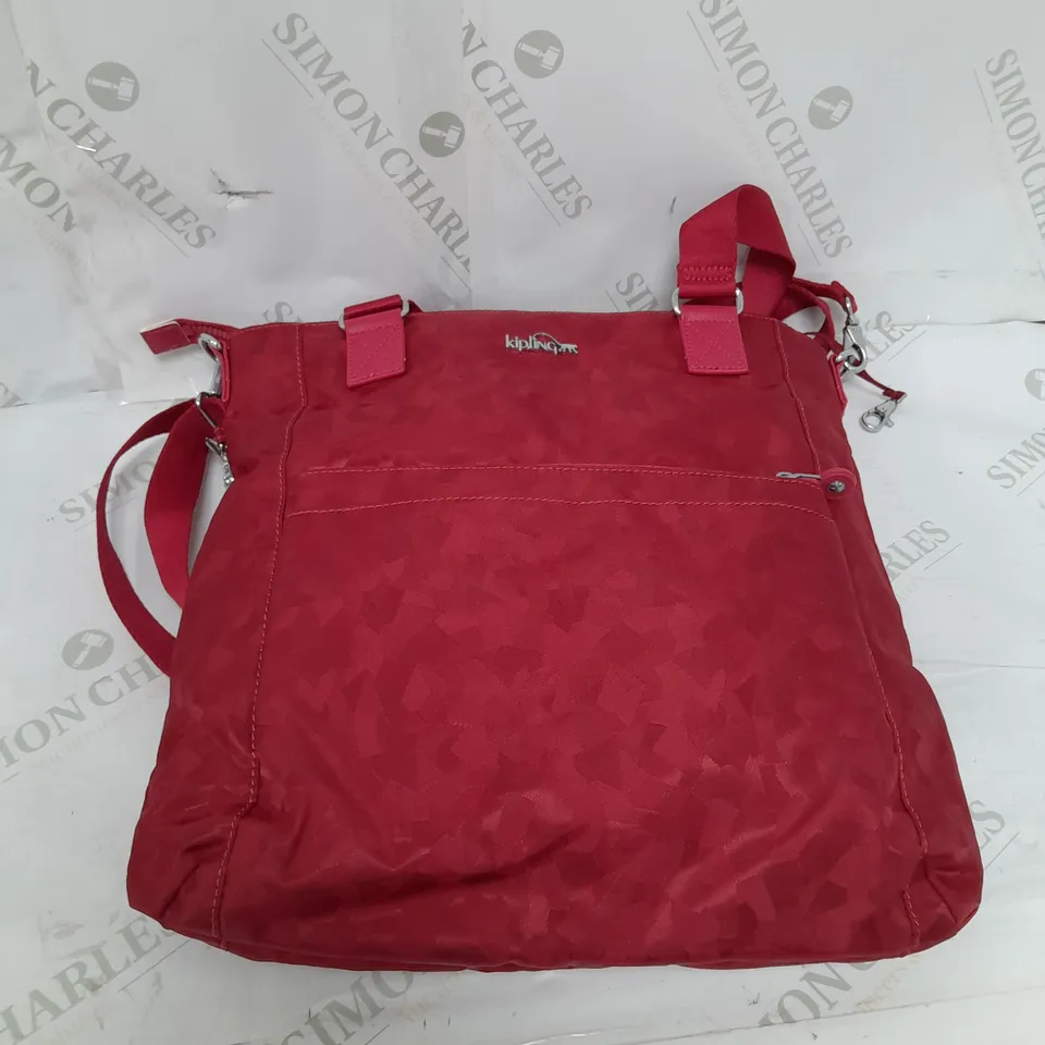 KIPLING ORTOLI PREMIUM 2 IN 1 BAG IN - GEO RED