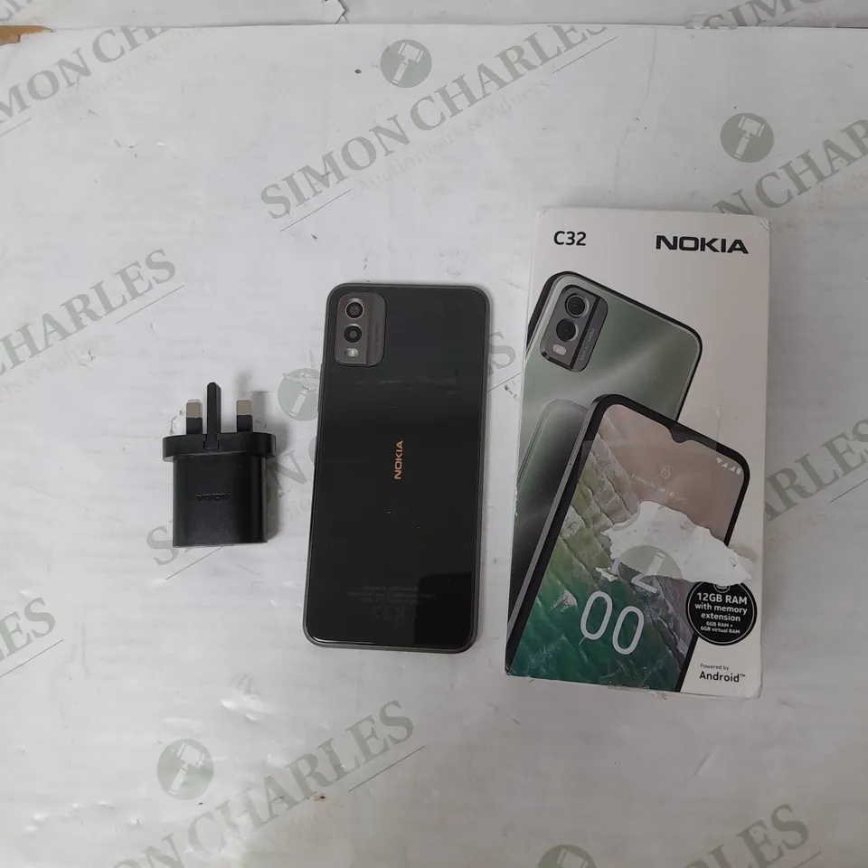 NOKIA C32 4G ANDROID MOBILE PHONE IN CHARCOAL