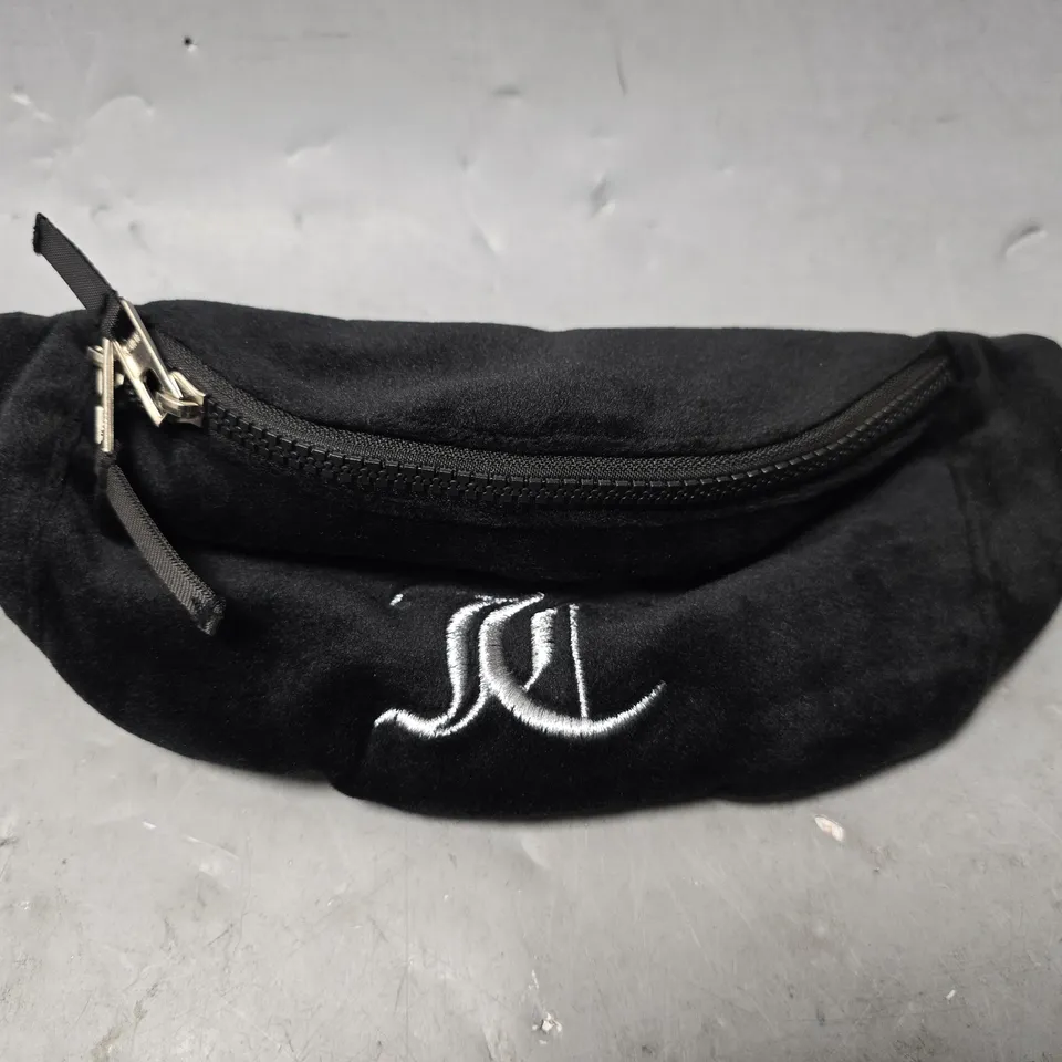 JUICY COUTURE BLACK BUM BAG 