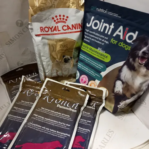 DOG FOOD SELECTION WET AND DRY FOOD 
